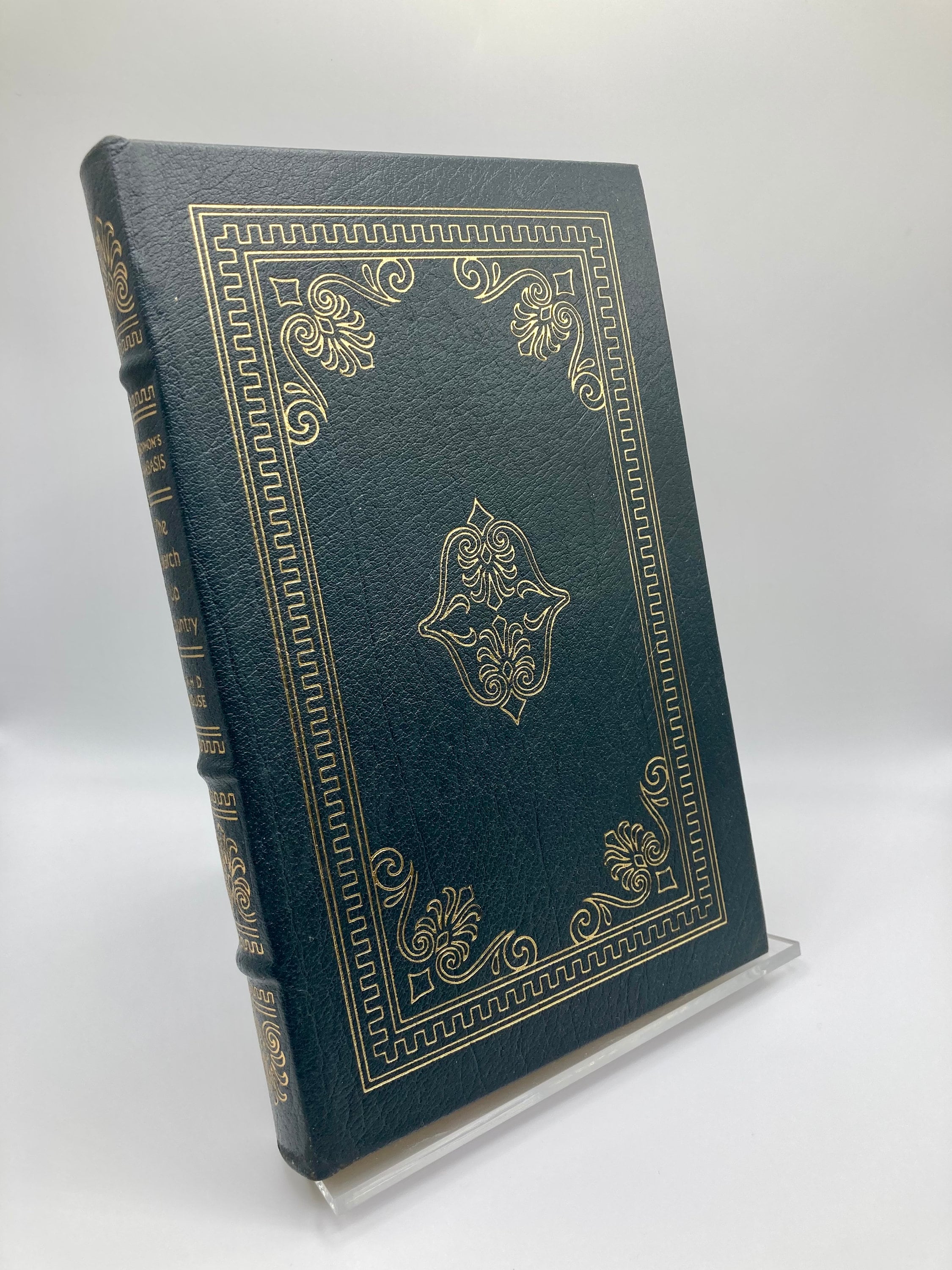 The March Up Country Xenophon Easton Press Collector's Edition Genuine Leather