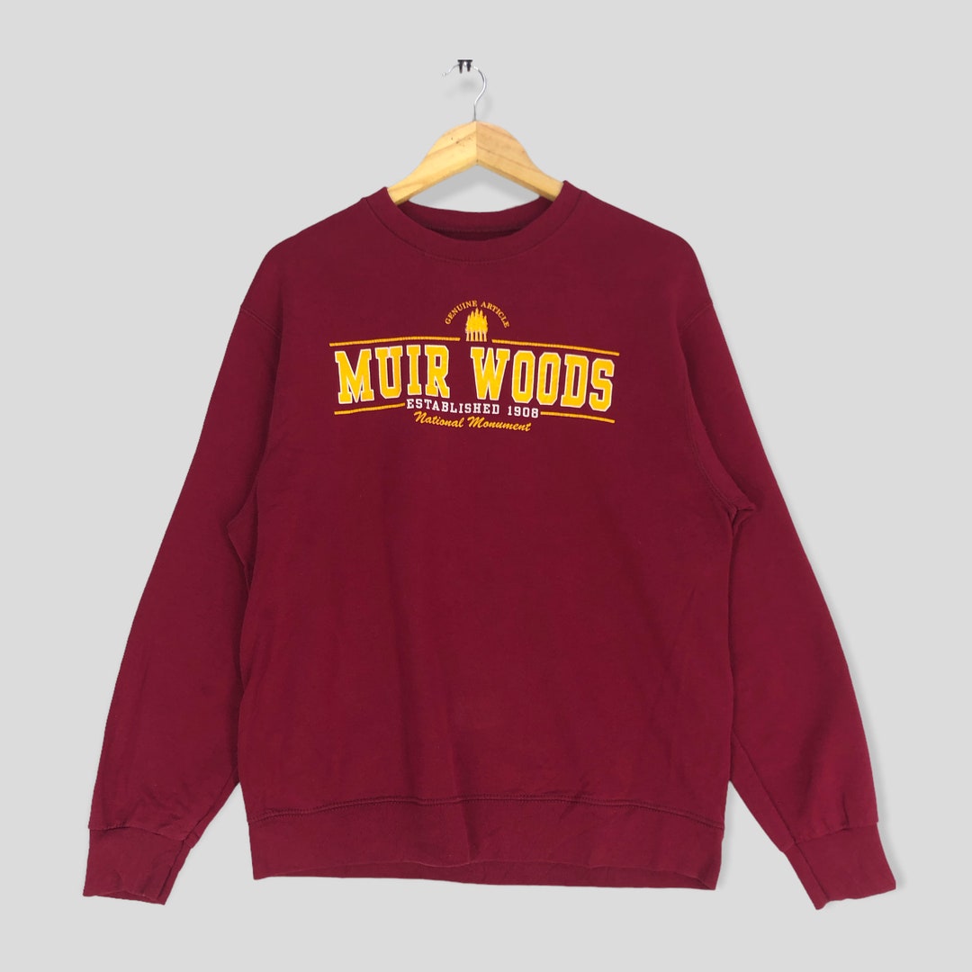 Vintage Muir Woods National Monument Sweatshirt Muir Woods Crewneck Muir Woods Pullover Muir