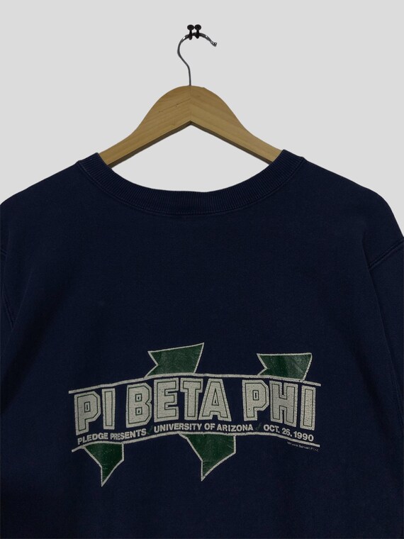 Vintage 90s University Arizona Sweatshirt Pi Beta… - image 5