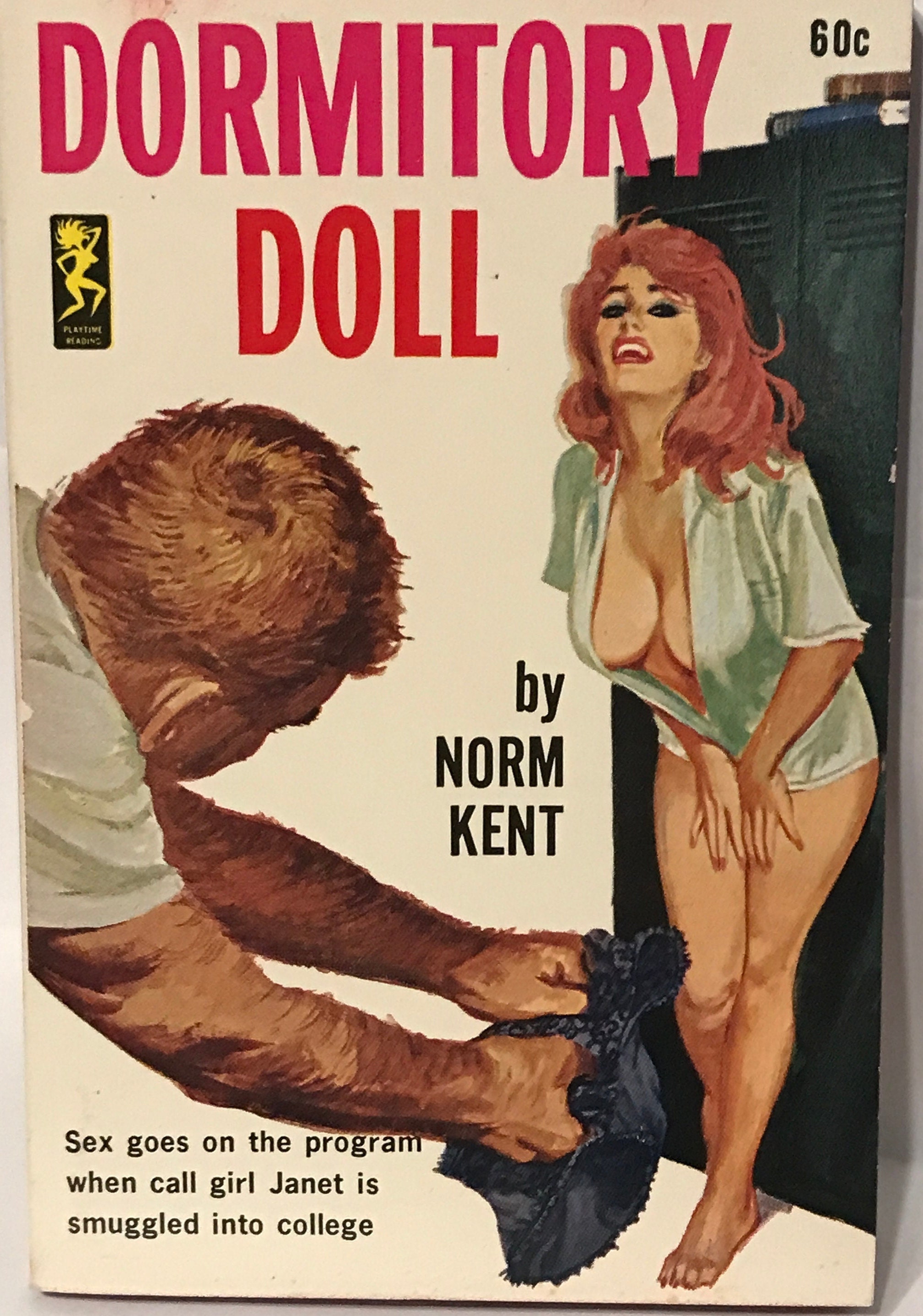Vintage Paperback Porn Bride - DORMITORY DOLL Vintage College Bum Sleaze Paperback - Etsy