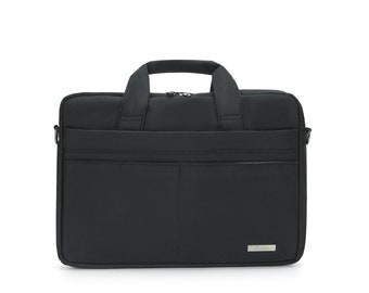 Pak. UP Laptop Bag Carry Case 13 13,3 pouces avec bandoulière, compatible avec Macbook Air 13, MacBook Pro 13/14, Surface Laptop 3/4