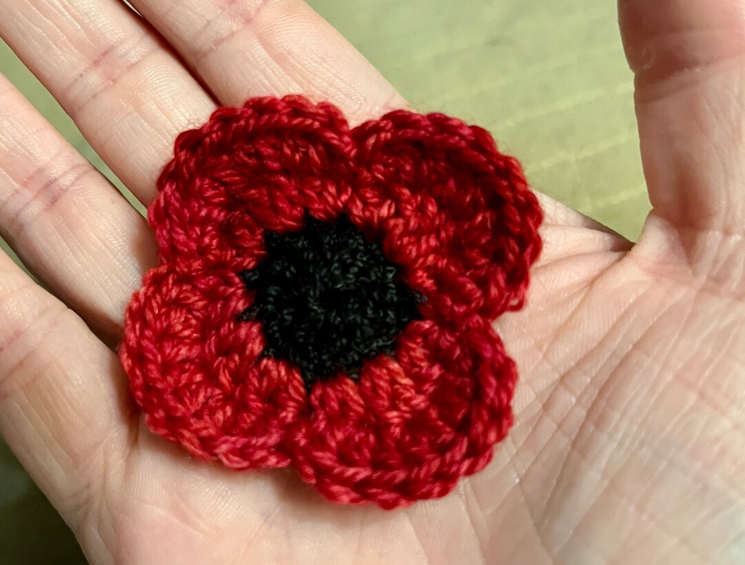Poppy Pattern For Sign PATTERN Remembrance Poppy Badge - Etsy