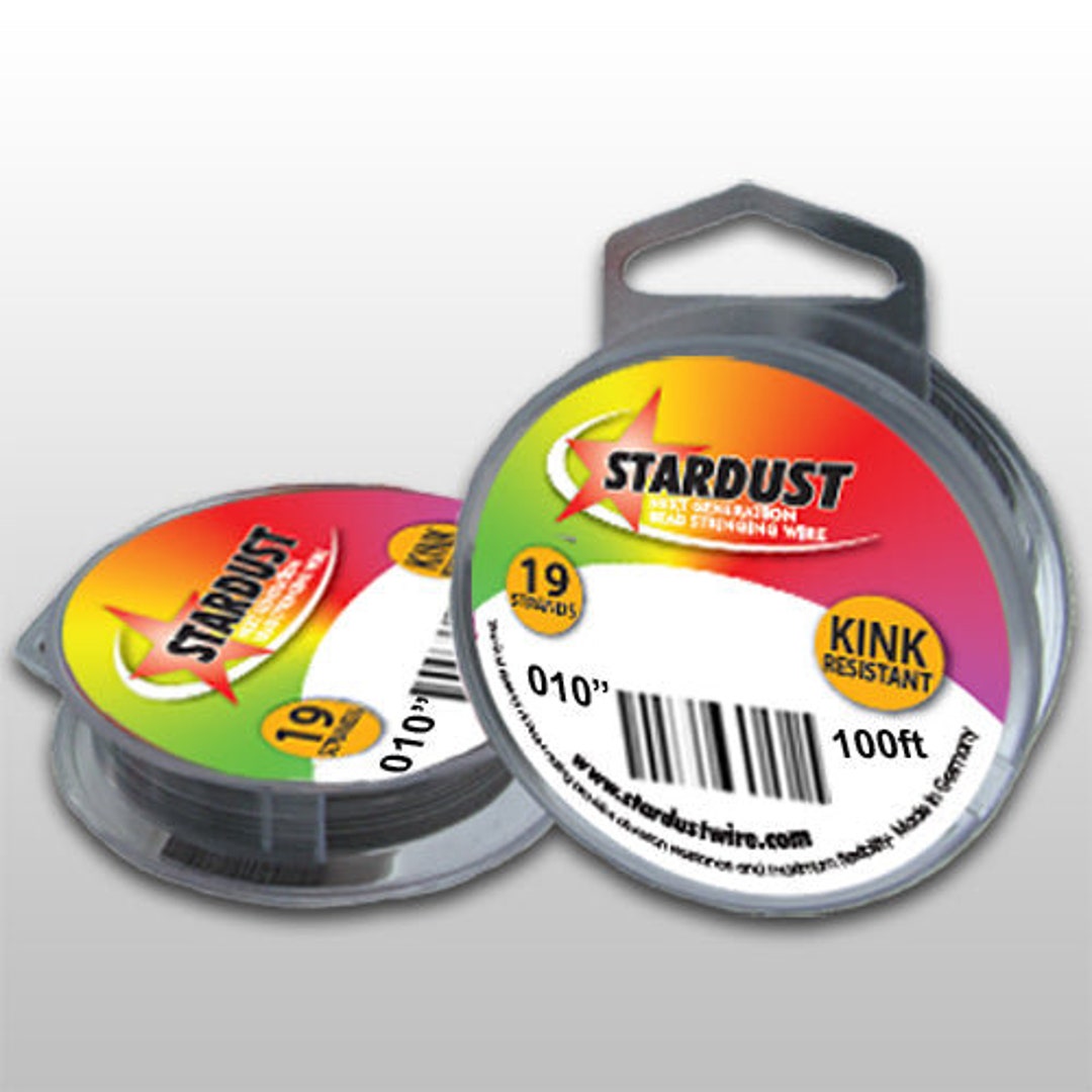 Star-dust 19 Strand, 0.010 Inch Diameter, 100 Feet Bright Beading Wire ...
