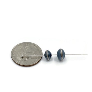 Navajo Pearl, Navajo Smooth Saucer, 3.3x2.0 mm,4.5x3.0 mm,5.7x3.5 mm,6.7x3.7 mm,8x5.2 mm,8.9x5 mm.
