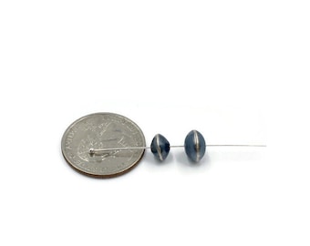 Navajo Pearl, Navajo Smooth Saucer, 3.3x2.0 mm,4.5x3.0 mm,5.7x3.5 mm,6.7x3.7 mm,8x5.2 mm,8.9x5 mm.