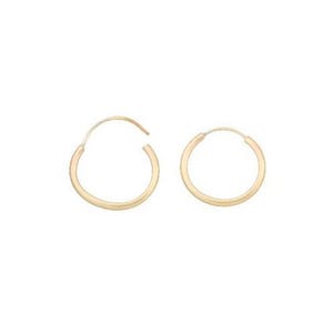 14kt Gold Filled 16.0 Gauge, 11.5mm Width / Length Infinity / Endless Hoop. Quantity Per Pack: 4 Pieces.