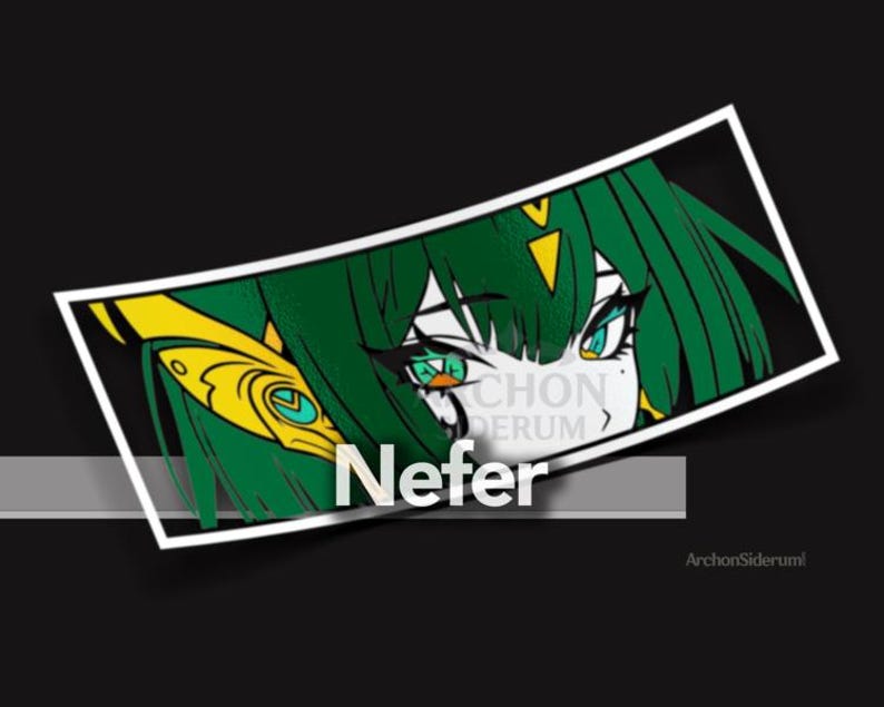 Nefer Decal || Genshin Impact 8