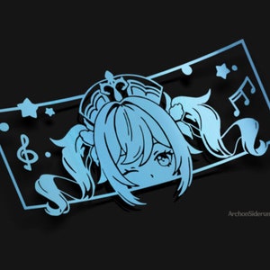 Barbara Decal Genshin Impact 8 Sticker - Etsy Canada