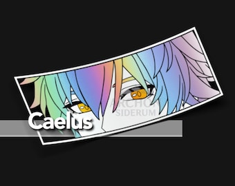 Caelus / Stelle Decal || Honkai Star Rail 8"  Sticker