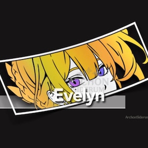 Evelyn Decal || Zenless Zone Zero 8&quot; Sticker