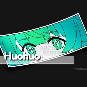 Huohuo Decal || Honkai Star Rail 8&quot;  Sticker