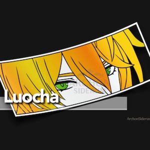 Sticker Luocha || Autocollant Honkai Star Rail 20 cm (20 cm)