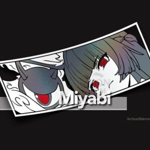 Calcomanía Miyabi // Pegatina de 8" de la Zona Cero sin Zen