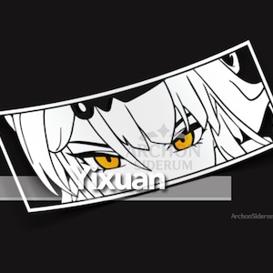 Yixuan Decal || Zenless Zone Zero 8&quot; Sticker
