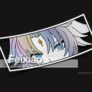 Feixiao Decal || Honkai Star Rail 8&quot;  Sticker