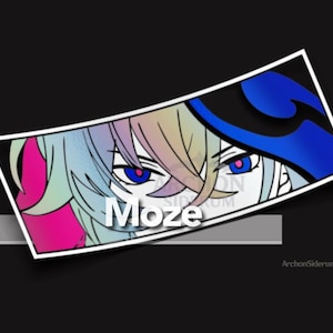 Moze Decal || Honkai Star Rail 8&quot;  Sticker
