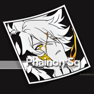 Phainon Decal || Honkai Star Rail 8&quot;  Sticker