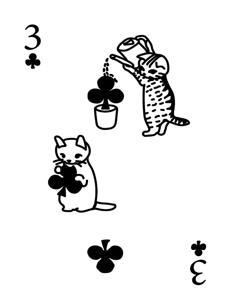 Cat Garden Poster Digital Download Wall Decor Etsy