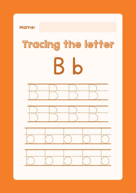 26 Printable Upper &amp; Lowercase Alphabet Letters Preschool ...