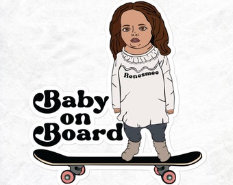 Baby on Board - Renesmee Bubble-free stickers