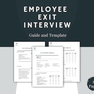 Employee Exit Interview | Human Resources | HR Tools and Templates