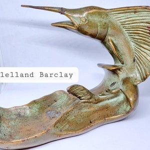 McClelland Barclay Pesce vela antico Pesce spada Firmato * Prezzo d&#39;occasione *.