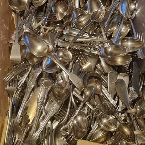 Mismatched Vintage Antique Cutlery individual pieces image 3