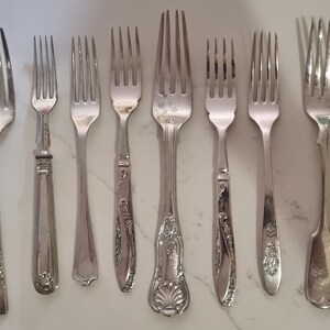 Mismatched Vintage Antique Cutlery individual pieces image 5