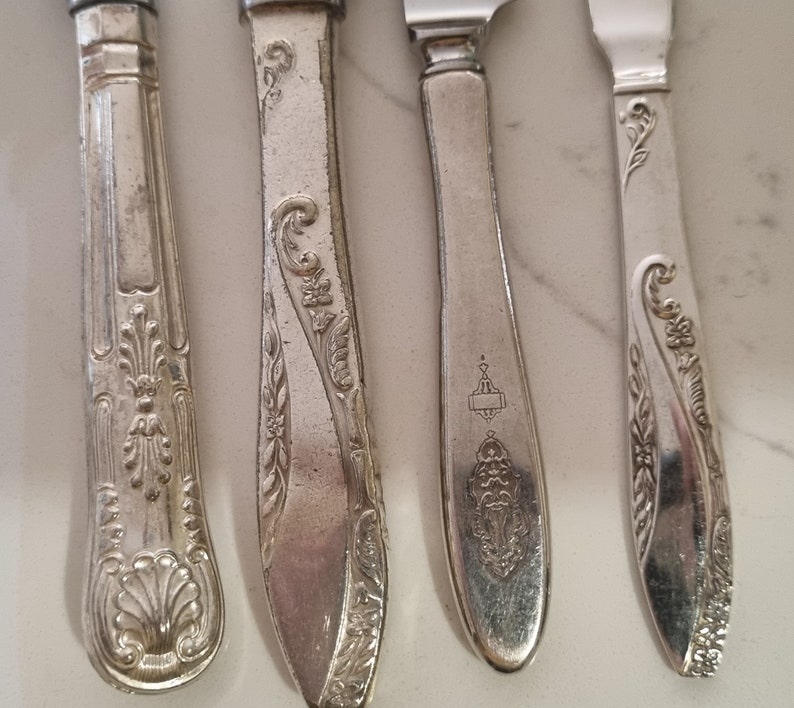 Mismatched Vintage Antique Cutlery individual pieces image 8