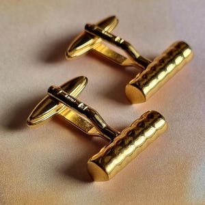 Authentic Cufflinks ST Dupont signed  in orginal box