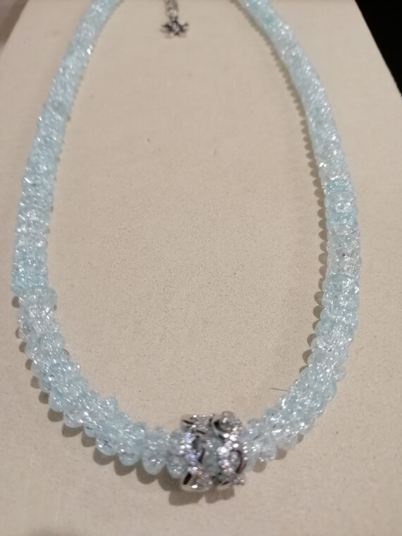 Crystal stone choker outlet