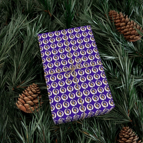 Vikings wrapping paper MN christmas wrapping paper mn vikings gift wrap wrapping paper for vikings lovers mn vikings wrapping paper vikings