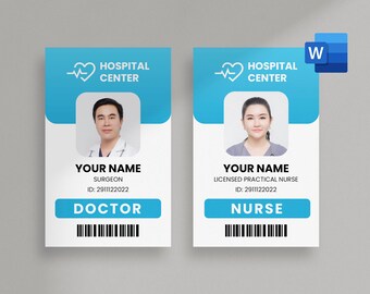 Nurse Id Card Template