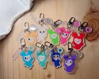 Lovelys TWICE Kpop Toy Keychain Merch ONCE