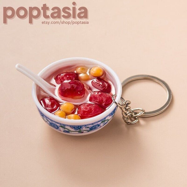 Japanese Food Charm Strap Keychain for Phones Wallet Bag Attachment Kawaii Girls Aesthetic Cute Ramen