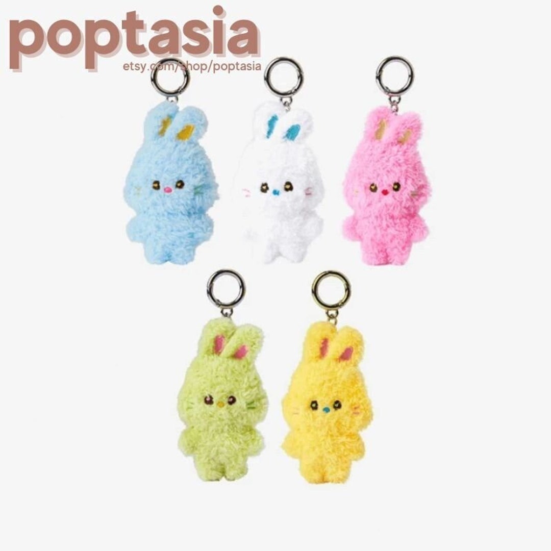 Newjeans Bunny Keychain Plush KPOP, 9cm Cute Stuffed MINJI HANNI Bunini