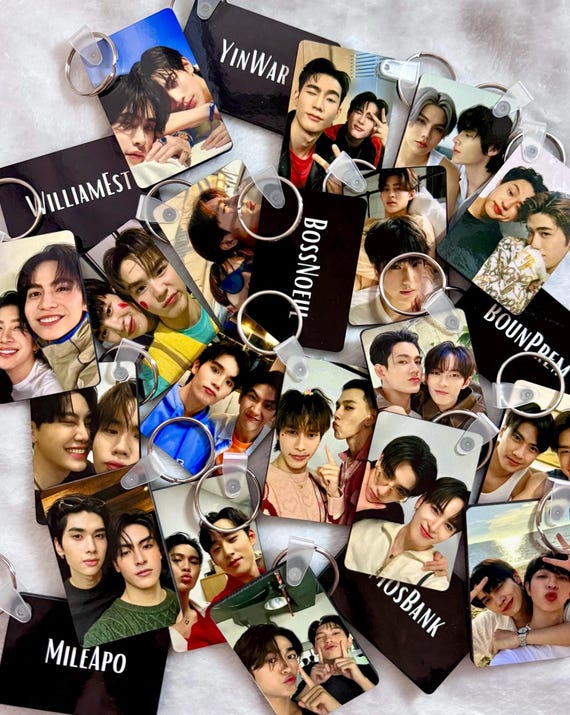 Thai BL Keychains, BL ships merch