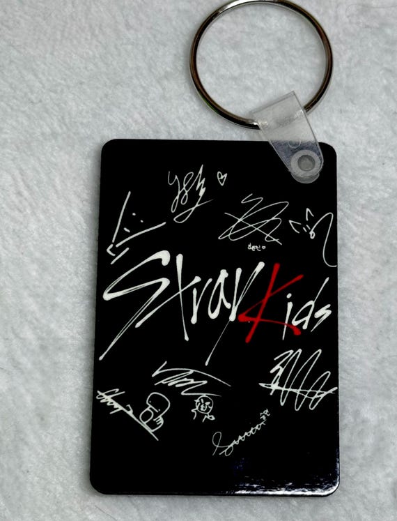 STRAY KIDS Keychains, Black and White SKZ, Stay, Kpop - Etsy