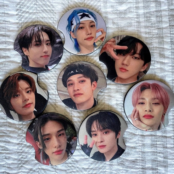 Stray Kids SKZ Car Coasters, KPOP