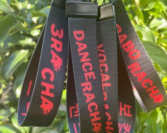 3RACHA Vocalracha DANCERACHA Paboracha  Wristlet/ Lanyard/ Keychain/ light stick strap SKZ subunit