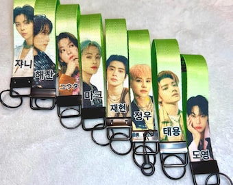 NCT Lighstick Strap, Wristlet, Lanyard, keychain, NCT 127, NCTZEN