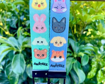 ATEEZ Lighstick Strap, Wristlet, Lanyard, keychain, ATZ, ANITEEZ