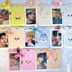 STRAY KIDS Photo card Holder SKZOO + Lanyard set skz