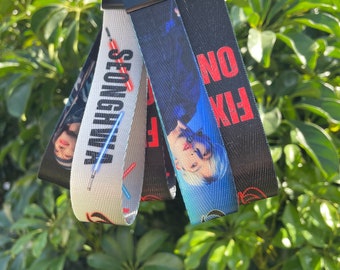 ATEEZ Wristlet, Lighstick Strap, Lanyard, Keychain - Hongjoong, Woosan, Mingi, Atz, Fix On, Wooyoung, San