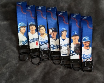 DODGERS Wristlet, Lanyard, keychain