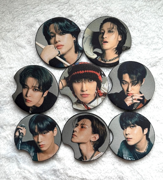 ATEEZ Car Coasters, ATZ, Atiny, KPOP - Etsy