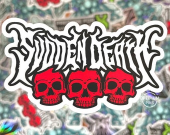 Svdden Death Sticker | EDM Sticker | VOYD Sticker