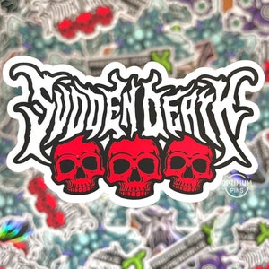 Svdden Death Sticker | EDM Sticker | VOYD Sticker