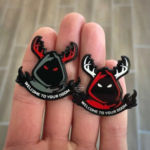 Svdden Death VOYD enamel pin, lapel pin, hat pin - Welcome to Your Doom