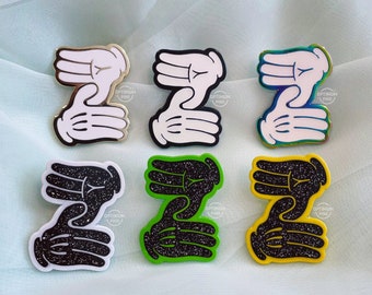 Pin esmaltado de Zeds Dead EDM, pin de solapa, pin de sombrero